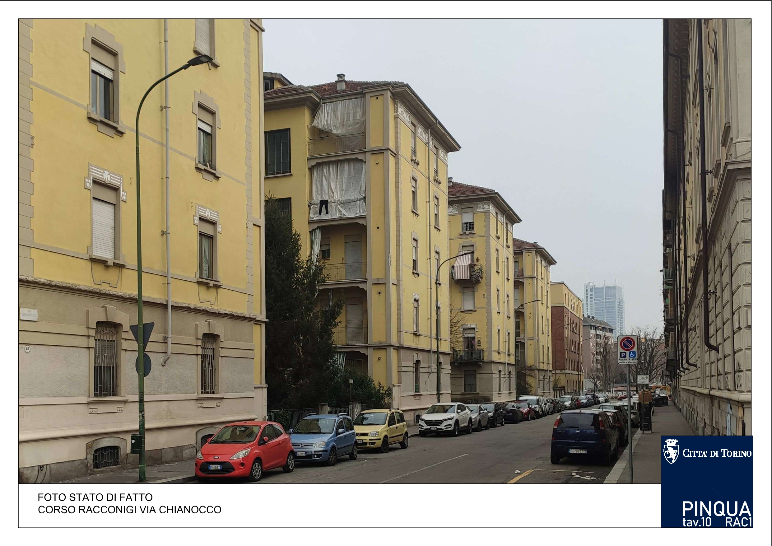 Corso Racconigi-Via Chianocco_stato di fatto