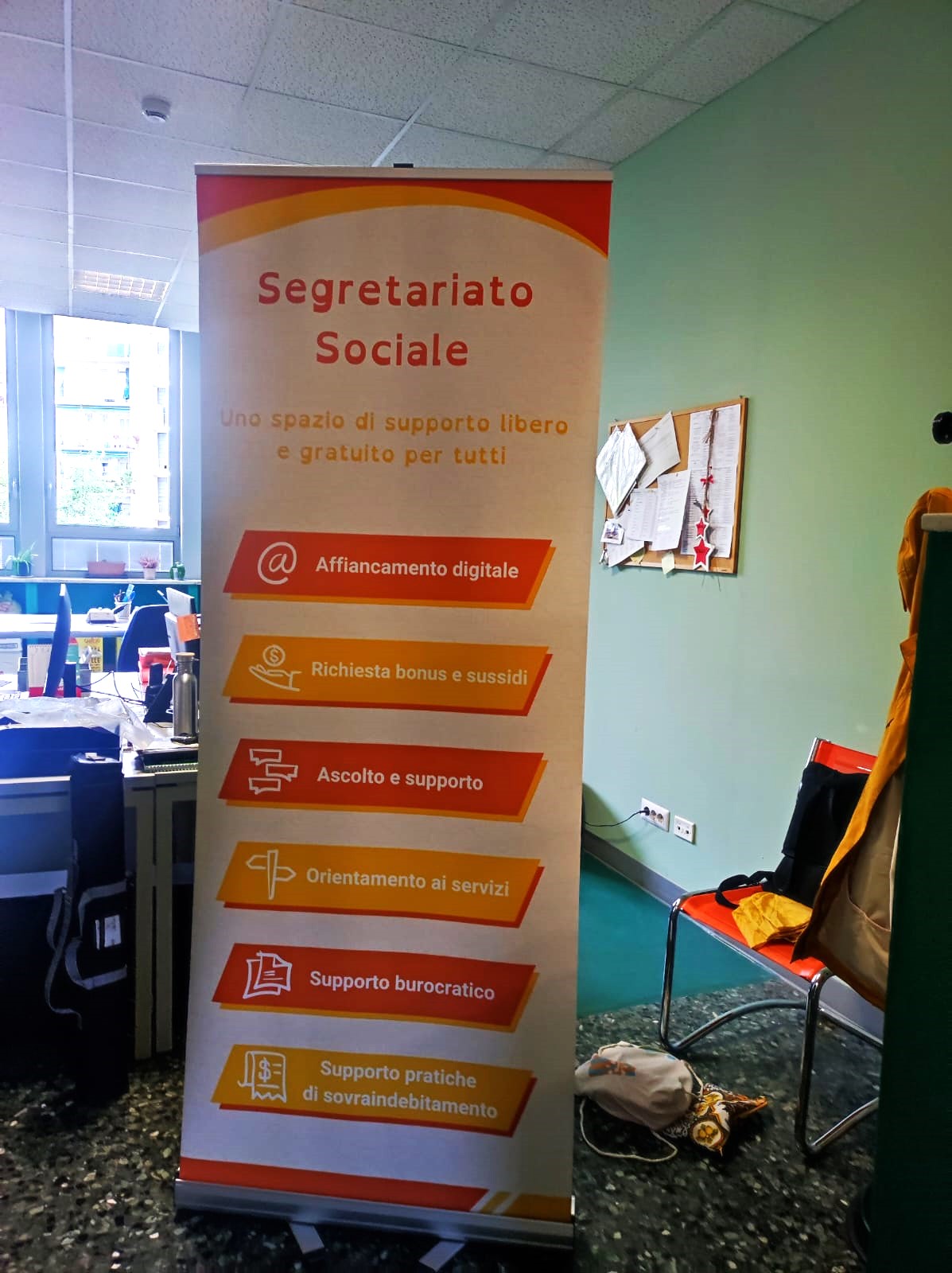 Inaugurazione sportello di segreteriato sociale in via Fagnano 30