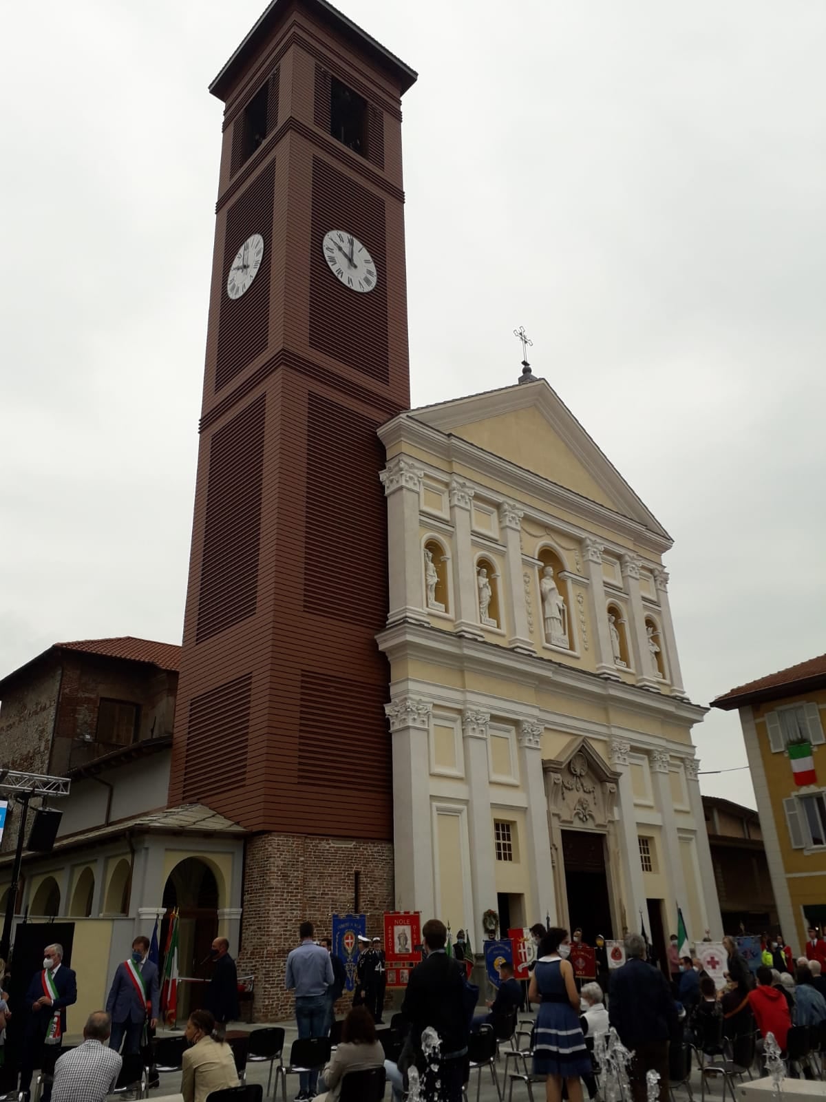 Inaugurazione campanile Nole